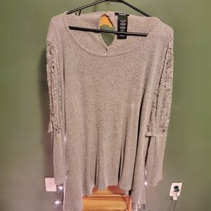 Grey Long Sleeve Shirt